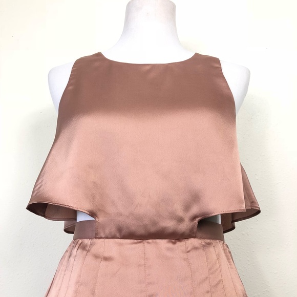 Finders Keepers Rose Gold Romper 4 - Picture 2 of 6